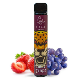 Электронные сигареты Elf Bar 1500 Strawberry Grape (Ельф бар Клубника Виноград) Электронные сигареты Elf Bar 1500 Strawberry Grape (Ельф бар Клубника Виноград) Felix Shop