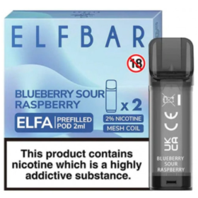 Картридж Elfa 2 шт Blueberry Sour Raspberry Картридж Elfa 2 шт Blueberry Sour Raspberry Felix Shop
