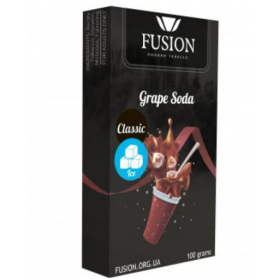 Табак Fusion Classic Ice Grape Soda (Фьюжн Айс виноградная содовая) 100 грамм Felix Shop