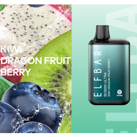Электронные сигареты Elf Bar BС5000 ULTRA Kiwi Dragon Fruit Berry (Киви Питайя Ягода) Felix Shop