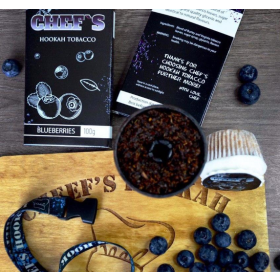 Табак Chefs Blueberries (Чифс Черника) 100 грамм Felix Shop