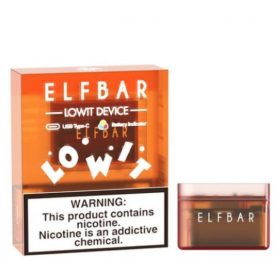 Батарея Elf Bar LOWIT Yellow (Желтый) 500 mAh Battery Батарея Elf Bar LOWIT Yellow (Желтый) 500 mAh Battery Felix Shop