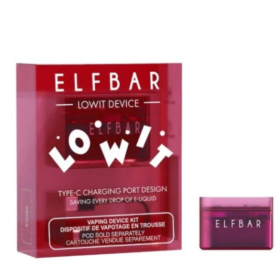 Батарея Elf Bar LOWIT Red (Красный) 500 mAh Battery Батарея Elf Bar LOWIT Red (Красный) 500 mAh Battery Felix Shop