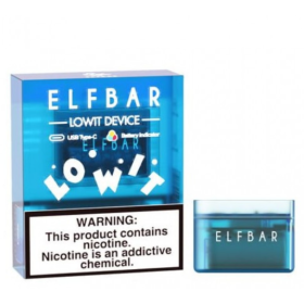Батарея Elf Bar LOWIT Blue (Синий) 500 mAh Battery Батарея Elf Bar LOWIT Blue (Синий) 500 mAh Battery Felix Shop