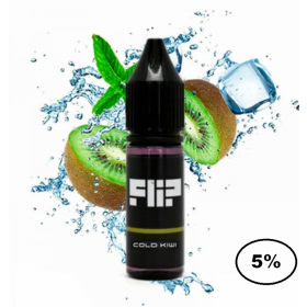Жидкость Flip Cold Kiwi (Холодный Киви) 15мл 5% Жидкость Flip Cold Kiwi (Холодный Киви) 15мл 5% Felix Shop