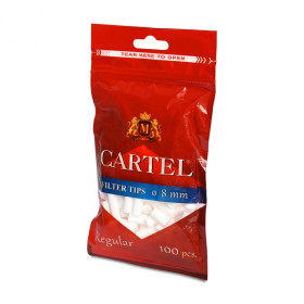 Фильтр Сигаретный Filter tips Cartel King Size 8 mm (100шт.) Felix Shop