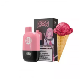 Электронная сигарета Катана 5000 Strawberry Ice Cream (Клубничное Мороженое) Felix Shop