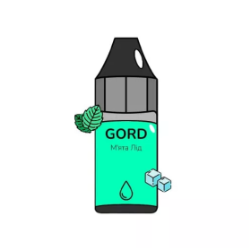 Жидкость Gord Mint Ice (Ледяная Мята) 30мл 5% Felix Shop