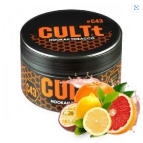 Табак CULT C43 Passion Fruit Lime Grapefruit (маракуйя лайм грейпфрут) 100 гр Felix Shop