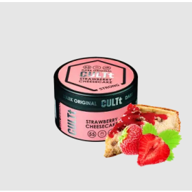 Табак CULT Strong DS55 Strawberry Cheesecake (клубничный чизкейк) 100 гр Felix Shop