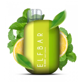 Электронная сигарета Elf Bar RI3000 Mint Lemon (Мята Лимон)   Felix Shop
