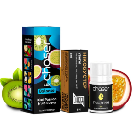 Жидкость Набор Chaser Lux Kiwi Passion Guava (Киви Маракуйя Гуава) 30мл 5%  Felix Shop