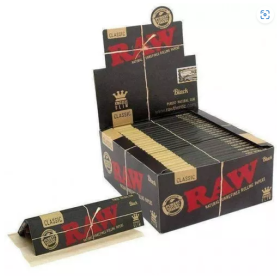 Бумага для самокруток RAW Black Ultra Thin King Size 1шт Felix Shop