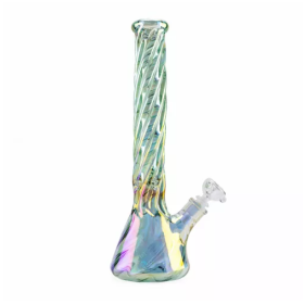 Стеклянный бонг Chromatech Spiral Beaker Felix Shop