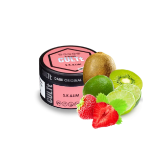 Табак CULT Strong DS24 S.K.&LIM (Клубника Киви Лайм Лёд) 100 гр Felix Shop