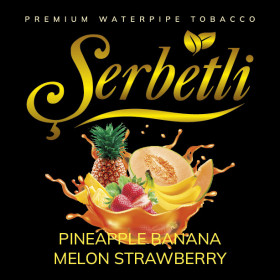 Табак Serbetli Pineapple Banana Melon Strawberry (Ананас Банан Дыня Клубника) 100 гр Felix Shop