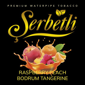 Табак Serbetli Raspberry Peach Bodrum Tangerine (Малина Персик Мандарин ) 100 гр Felix Shop