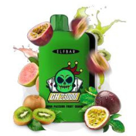 Электронная сигарета Elf Bar GH23000 Kiwi Passion Fruit Guava (Киви Маракуйя Гуава) Felix Shop