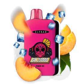 Электронная сигарета Elf Bar GH23000 Peach Ice (Персик Лед) Felix Shop