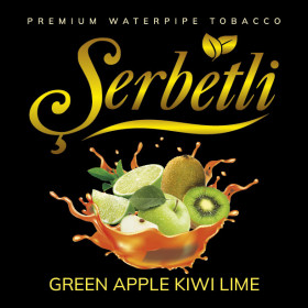 Табак Serbetli Green Apple Kiwi Lime (Зелёное Яблоко Киви Лайм) 100гр Felix Shop