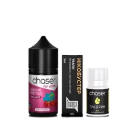 Жидкость Набор Chaser (Вишня Ментол) 30мл 5% Felix Shop