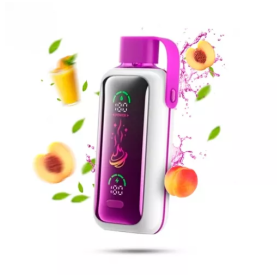 Электронная сигарета Vozol Star 20000 Juice Peach Ice (Сочный Персик Лёд) Felix Shop