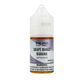 Жидкость SOLANA LIQUID Grape Mango Banana (Виноград Манго Банан) 30мл 5% Felix Shop