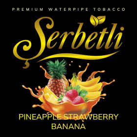 Табак Serbetli Pineapple Strawberry Banana (Ананас Клубника Банан) 100 гр Felix Shop
