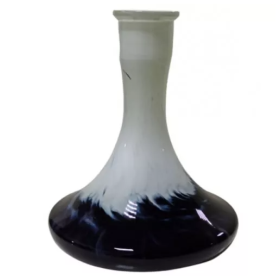 Колба 2x2 Hookah под уплотнитель Craft (Крафт) бело черная Felix Shop