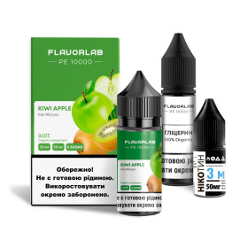 Жидкость Набор Flavorlab PE 10000 Kiwi Apple (Киви Яблоко) 30мл 5% Felix Shop