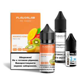 Жидкость Набор Flavorlab PE 10000 Mango Kiwi (Манго Киви) 30мл 5% Felix Shop