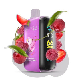 Электронная сигарета Elf Bar RAYA D3 25000 Strawberry Raspberry Cherry (Клубника Малина Вишня) Felix Shop