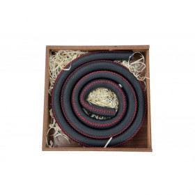 Силиконовый шланг Hookah Lab Leather Black Felix Shop