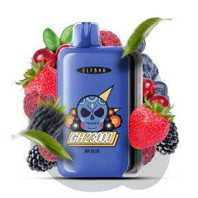 Электронная сигарета Elf Bar GH23000 Mr Blue (Черника Малина Лед) Felix Shop