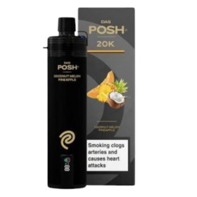 Электронная сигарета Das Posh 20000 Coconut Melon Pineapple (Кокос Дыня Ананас) Felix Shop