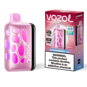 Электронная сигарета Vozol Rave 40000 Strawberry Ice (Клубника Лёд) Электронная сигарета Vozol Rave 40000 Strawberry Ice (Клубника Лёд) Felix Shop