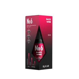 Жидкость Elix Crystal Razz Wine (Малиновое Вино) 30мл 5%  Felix Shop