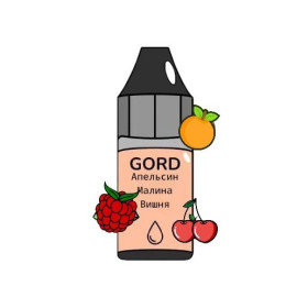 Жидкость Gord Raspberry Cherry Orange (Малина Вишня Апельсин) 30мл 5% Felix Shop