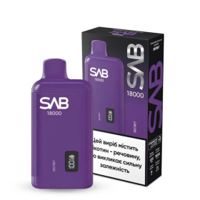 Электронная сигарета SAB 18000 Secret (Виноградная Жвачка) Felix Shop