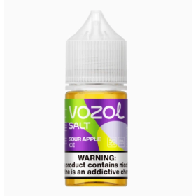 Жидкость Vozol Sour Apple Ice (Кислое Яблоко Лёд) 30мл 5% Felix Shop
