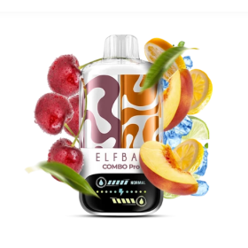 Электронная сигарета Elf Bar Combo Pro 30000 Cherry & Peach Lemonade (Вишня Персик Лимонад) Felix Shop