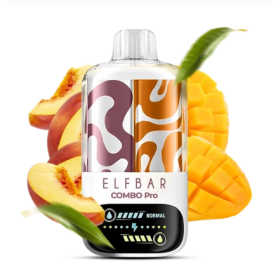 Электронная сигарета Elf Bar Combo Pro 30000 Peach & Triple Mango (Персик Тройной Манго) Felix Shop