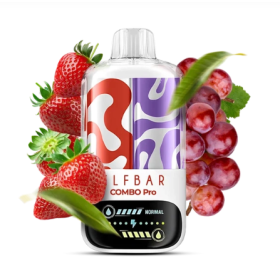 Электронная сигарета Elf Bar Combo Pro 30000 Strawberry & Grape (Клубника Виноград) Felix Shop