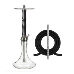 Кальян Aroma Hookah Charlie Steel Black Felix Shop