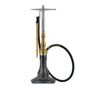 Кальян Oduman Sahra Gold Black Glass Felix Shop