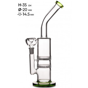  Бонг стеклянный Mistiq 35cm 20mm Felix Shop