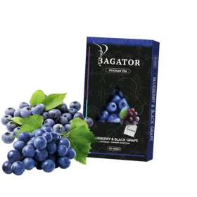 Безтабачная смесь Bagator Blueberry & Black Grape (Черника, Чёрный виноград) 50гр Felix Shop