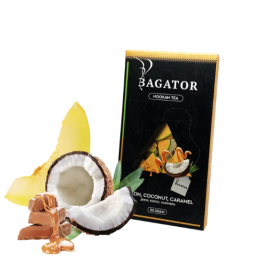 Безтабачная смесь Bagator Melon Coconut Caramel (Дыня кокос карамель) 50гр Felix Shop