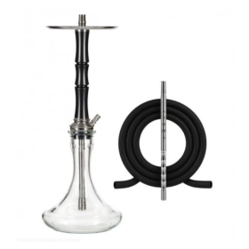 Кальян Aroma Hookah Charlie Steel Black черный Felix Shop