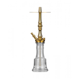 Кальян Moze Tradi Gold M with bowl cut mini with mouthpiece Felix Shop